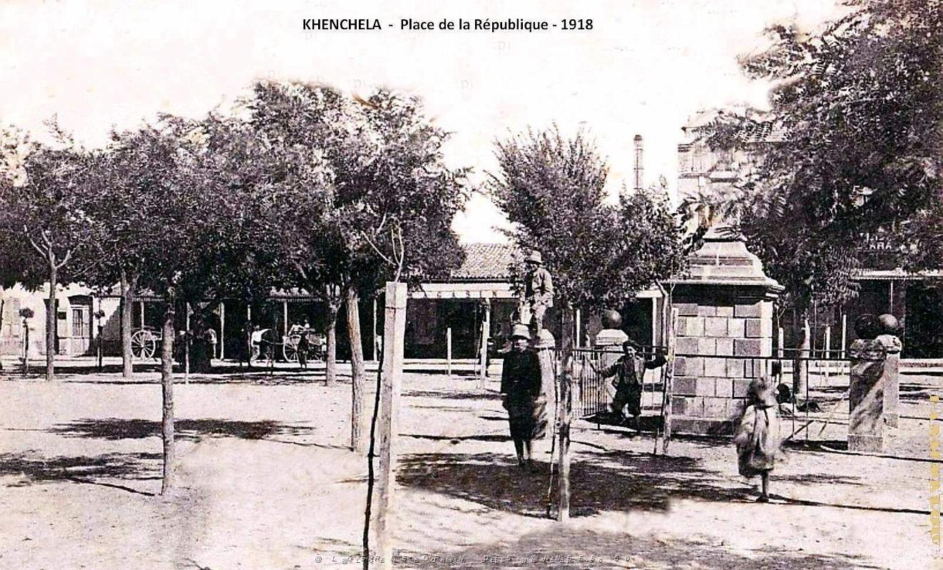 2556- Khenchela - Place de la Republique - 1918.jpg